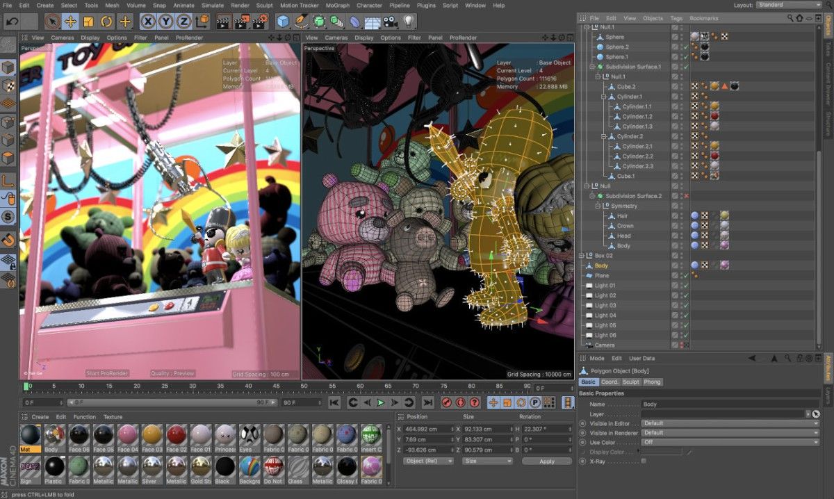 K8·凯发科技：MaxonCINEMA4D2024-三维模型