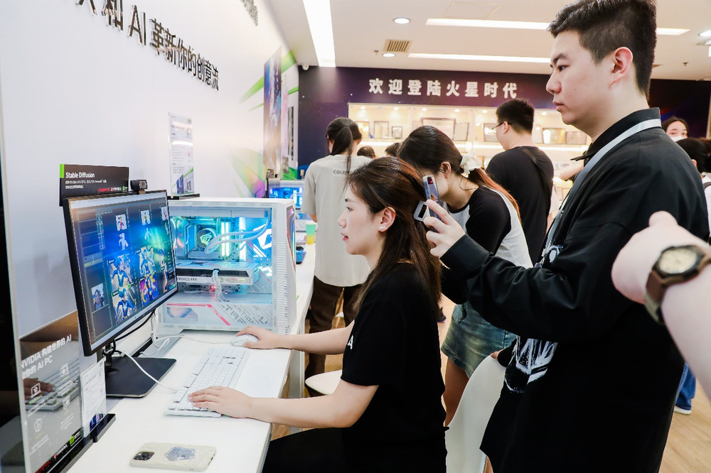 七彩虹联手NVIDIA、火星时代教育打造创作体验区：用AI加速数字艺术教育(图3)