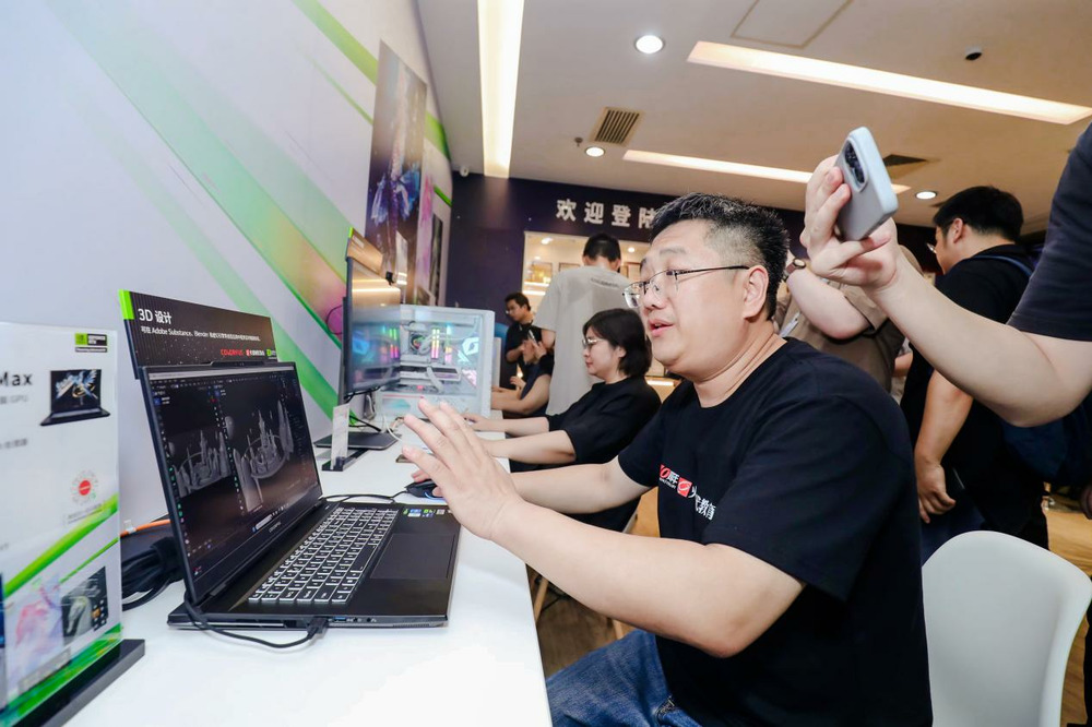 七彩虹联手NVIDIA、火星时代教育打造创作体验区：用AI加速数字艺术教育(图5)