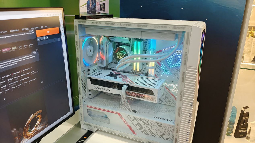 七彩虹联手NVIDIA、火星时代教育打造创作体验区：用AI加速数字艺术教育(图8)