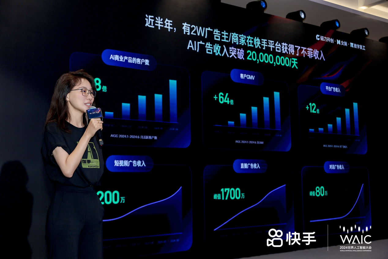 快手大模型首次集体亮相可灵AI推出网页端可图正式开源(图4)