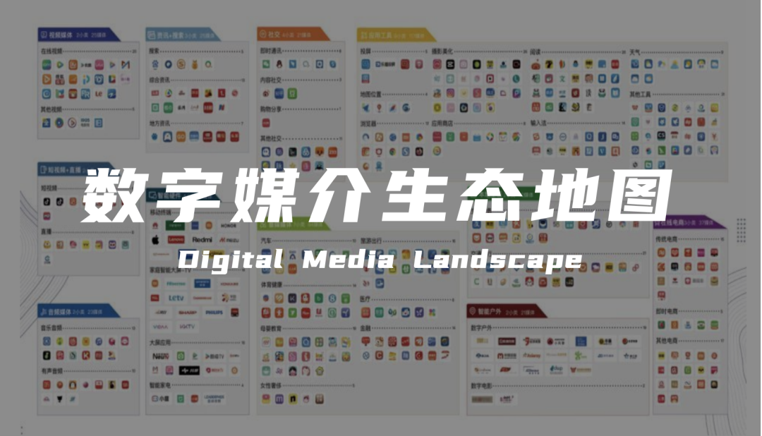 《中国数字媒介生态地图2024版》：C端、B端、终行业等不同