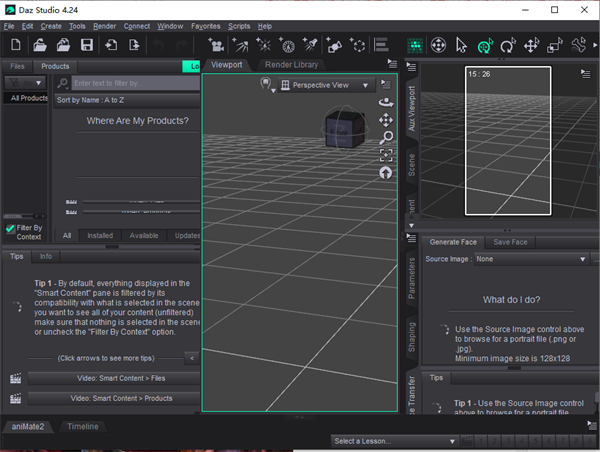 K8·凯发科技：DAZStudio(三维人物动画制作软件)V42404版(图1)